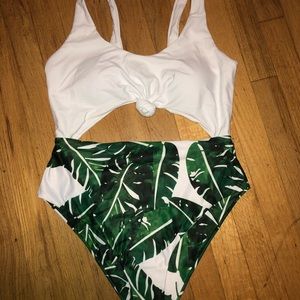 SHEIN Cut-Out One Piece